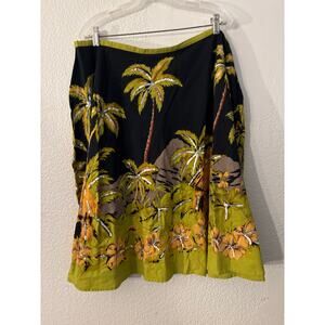 outfit JPR adorable Hawaiian skirt with sequence extra large